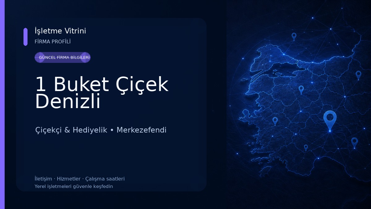 1 Buket Çiçek Denizli