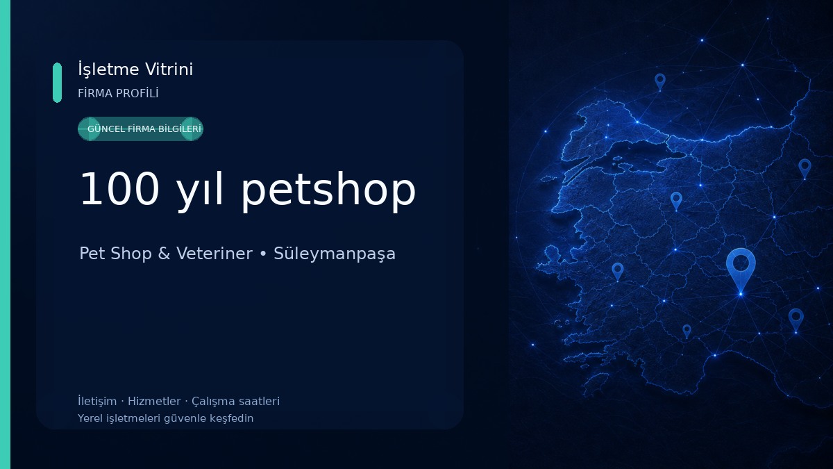 100 yıl petshop