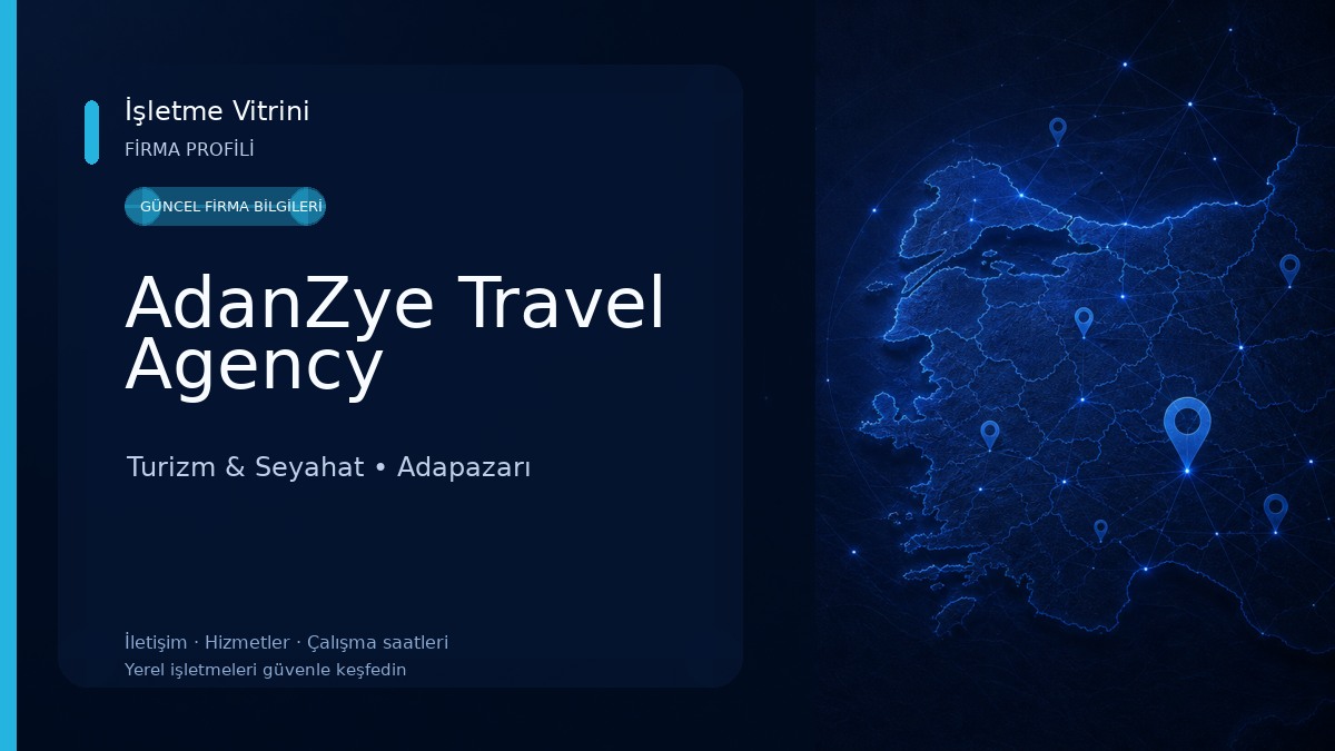 AdanZye Travel Agency Turizm & Seyahat