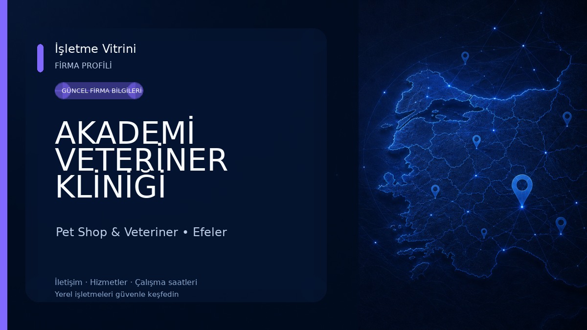 AKADEMİ VETERİNER KLİNİĞİ Pet Shop & Veteriner