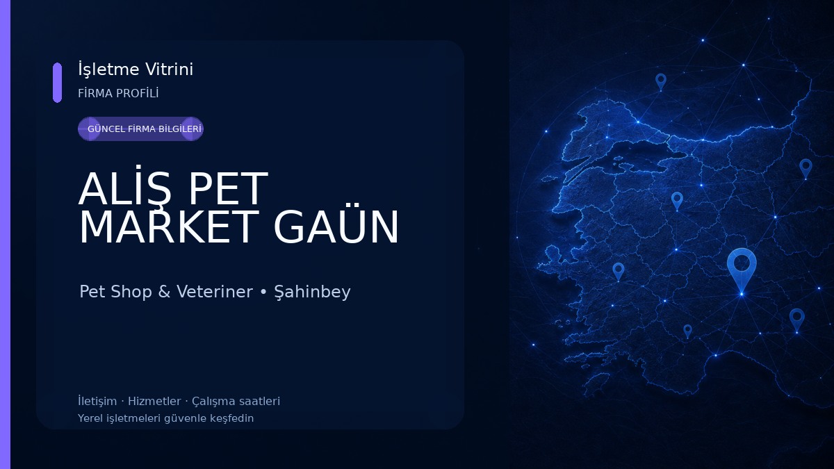 ALİŞ PET MARKET GAÜN Pet Shop & Veteriner
