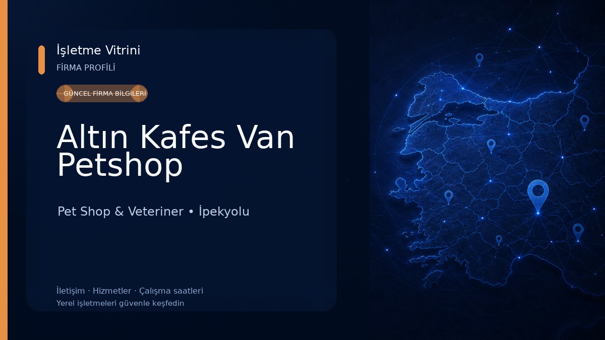 Altın Kafes Van Petshop Pet Shop & Veteriner