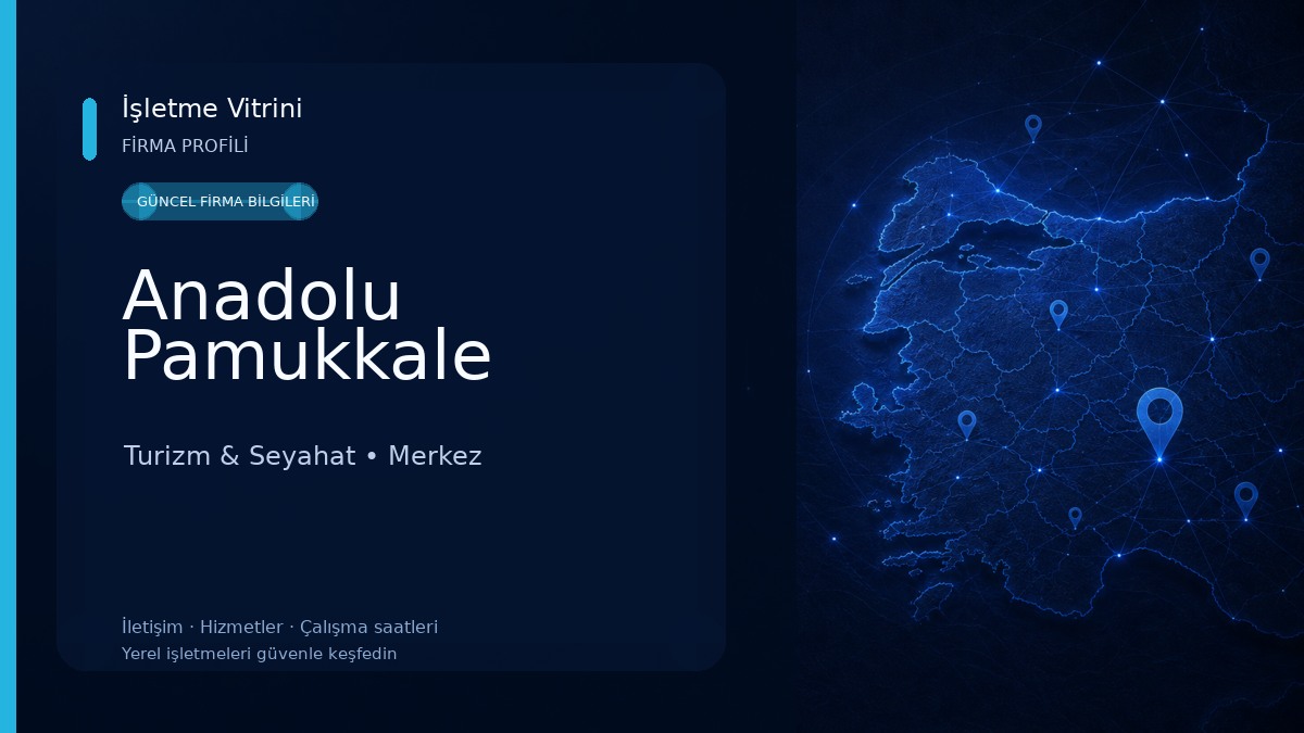 Anadolu Pamukkale Turizm & Seyahat