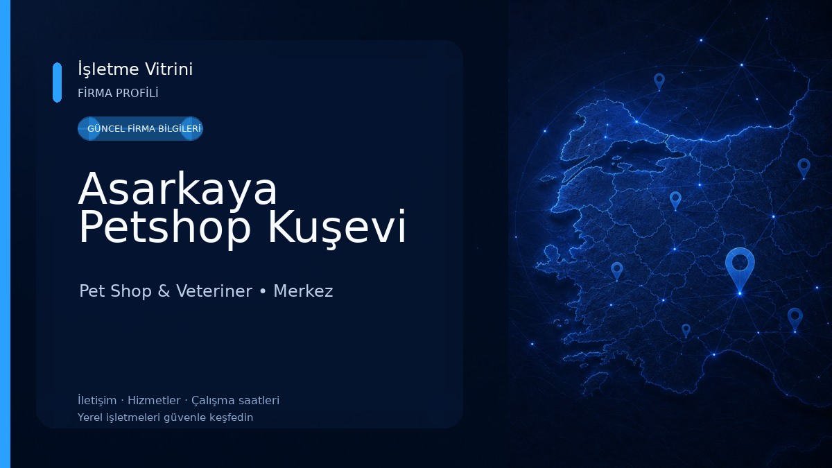 Asarkaya Petshop Kuşevi