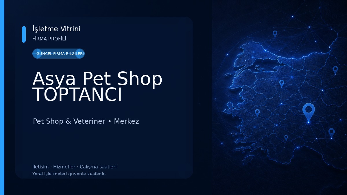 Asya Pet Shop TOPTANCI Pet Shop & Veteriner