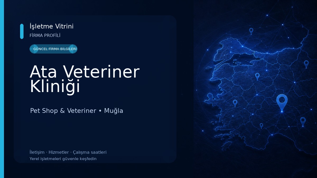 Ata Veteriner Kliniği Pet Shop & Veteriner