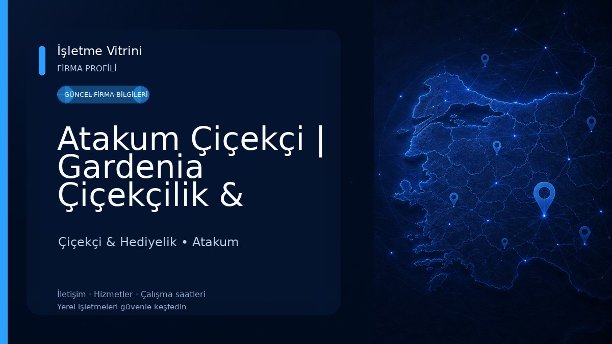 Atakum Çiçekçi | Gardenia Çiçekçilik & Samsun Çiçekçi