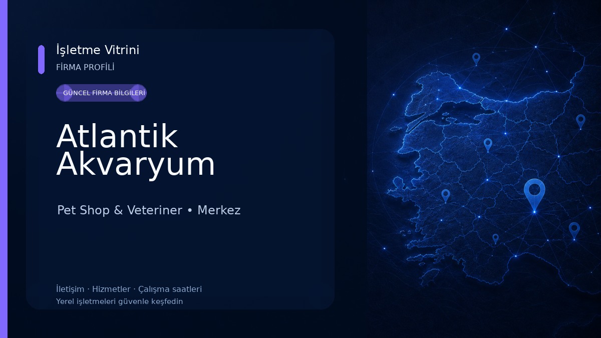 Atlantik Akvaryum Pet Shop & Veteriner