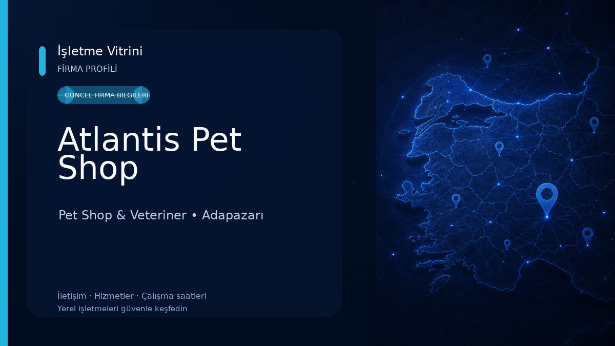 Atlantis Pet Shop Pet Shop & Veteriner