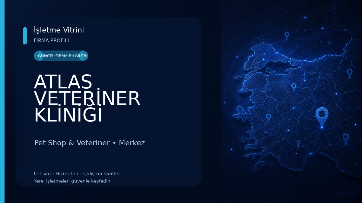 ATLAS VETERİNER KLİNİĞİ Pet Shop & Veteriner