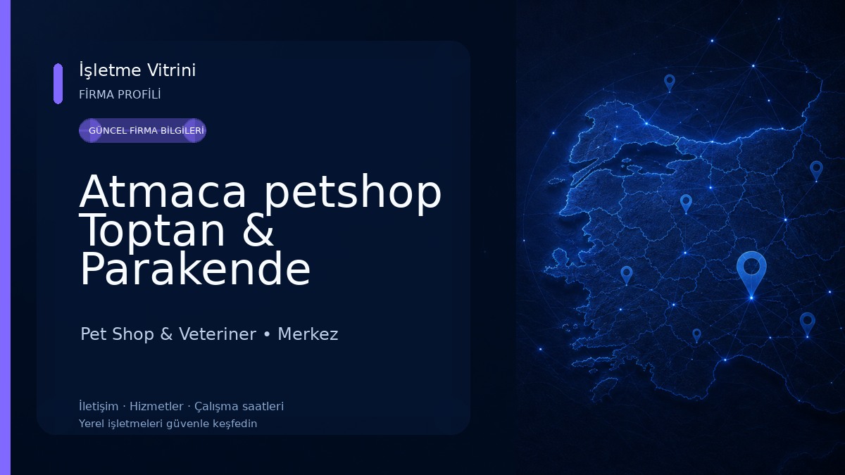 Atmaca petshop Toptan & Parakende