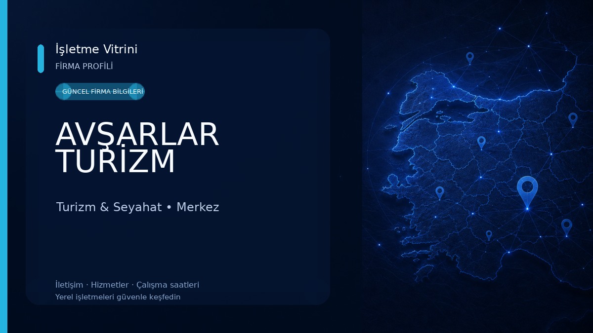 AVŞARLAR TURİZM Turizm & Seyahat