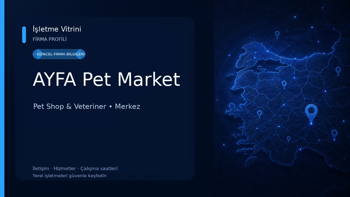 AYFA Pet Market