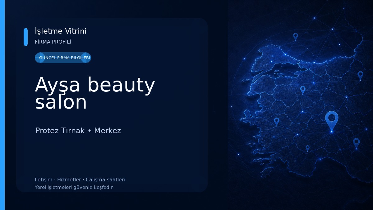 Ayşa beauty salon Protez Tırnak