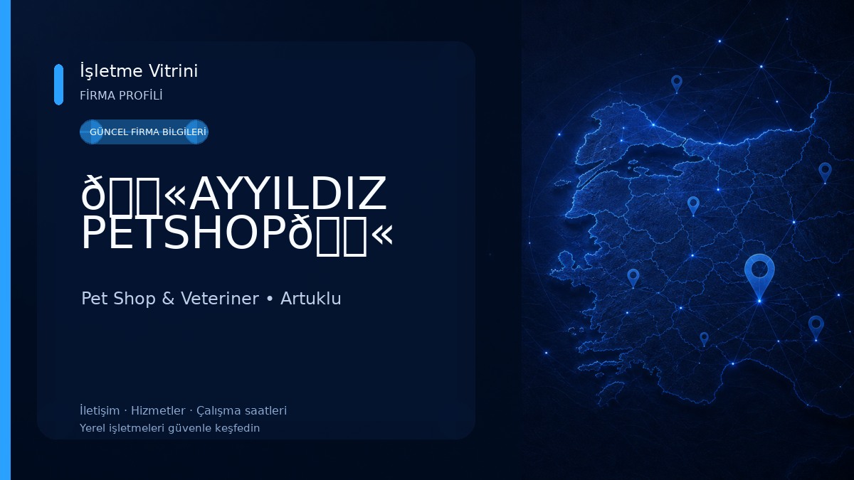 💫AYYILDIZ PETSHOP💫 Pet Shop & Veteriner