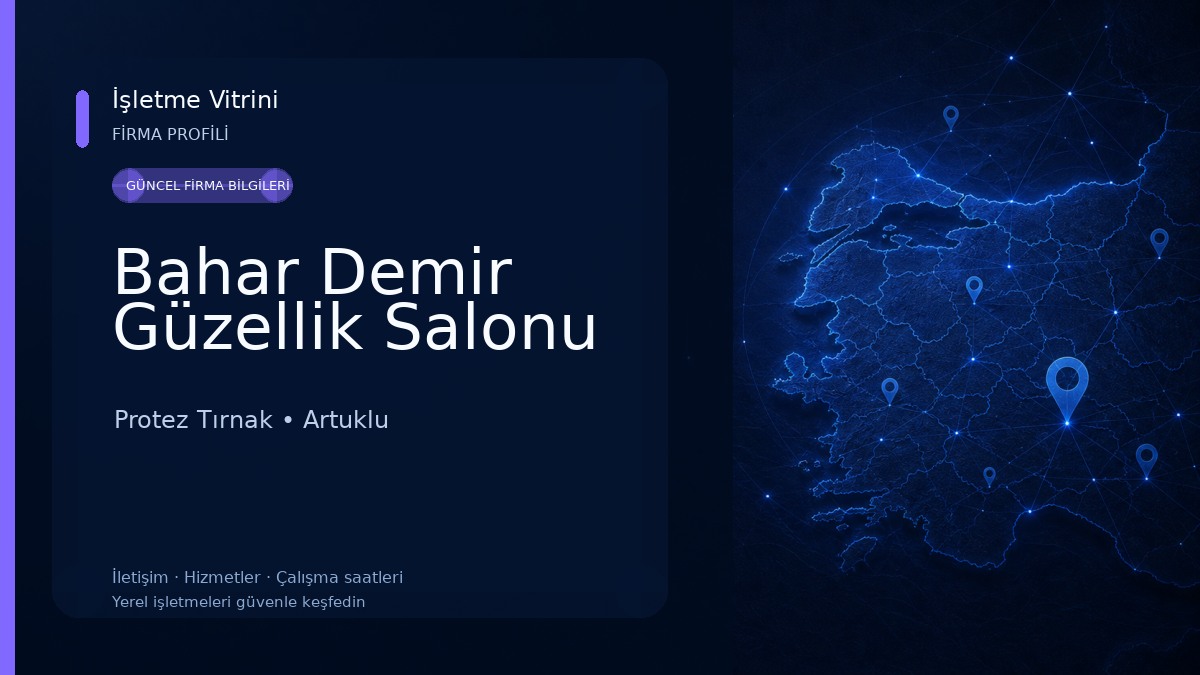 Bahar Demir Güzellik Salonu Protez Tırnak