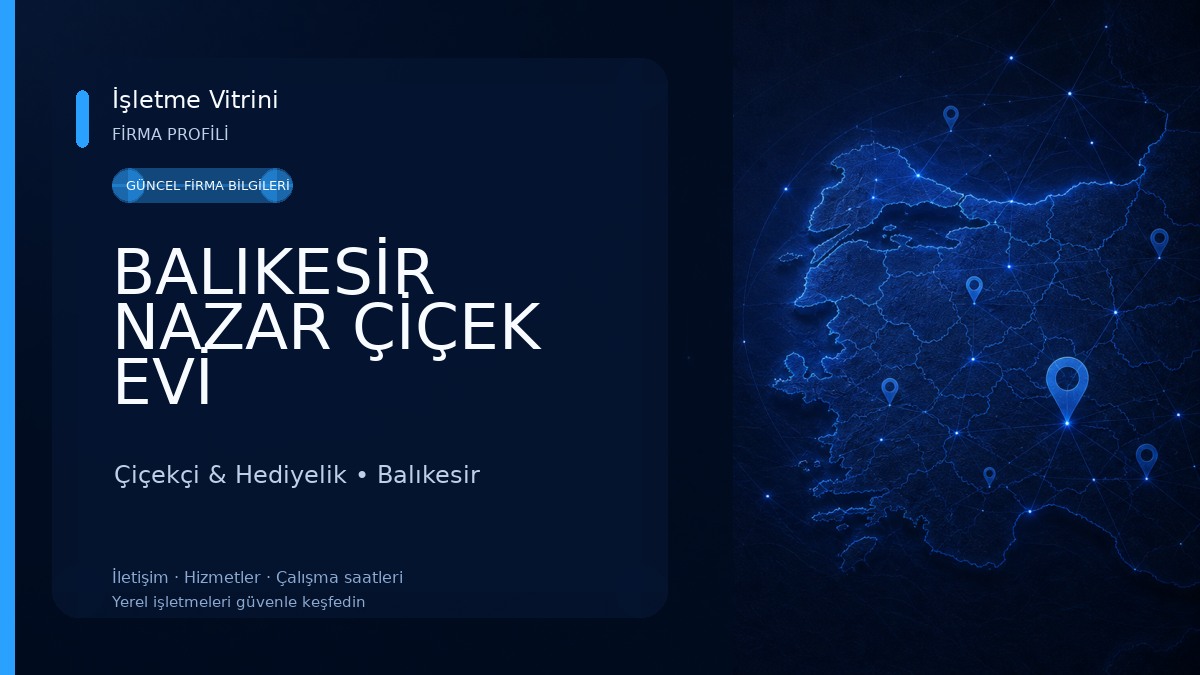 BALIKESİR NAZAR ÇİÇEK EVİ