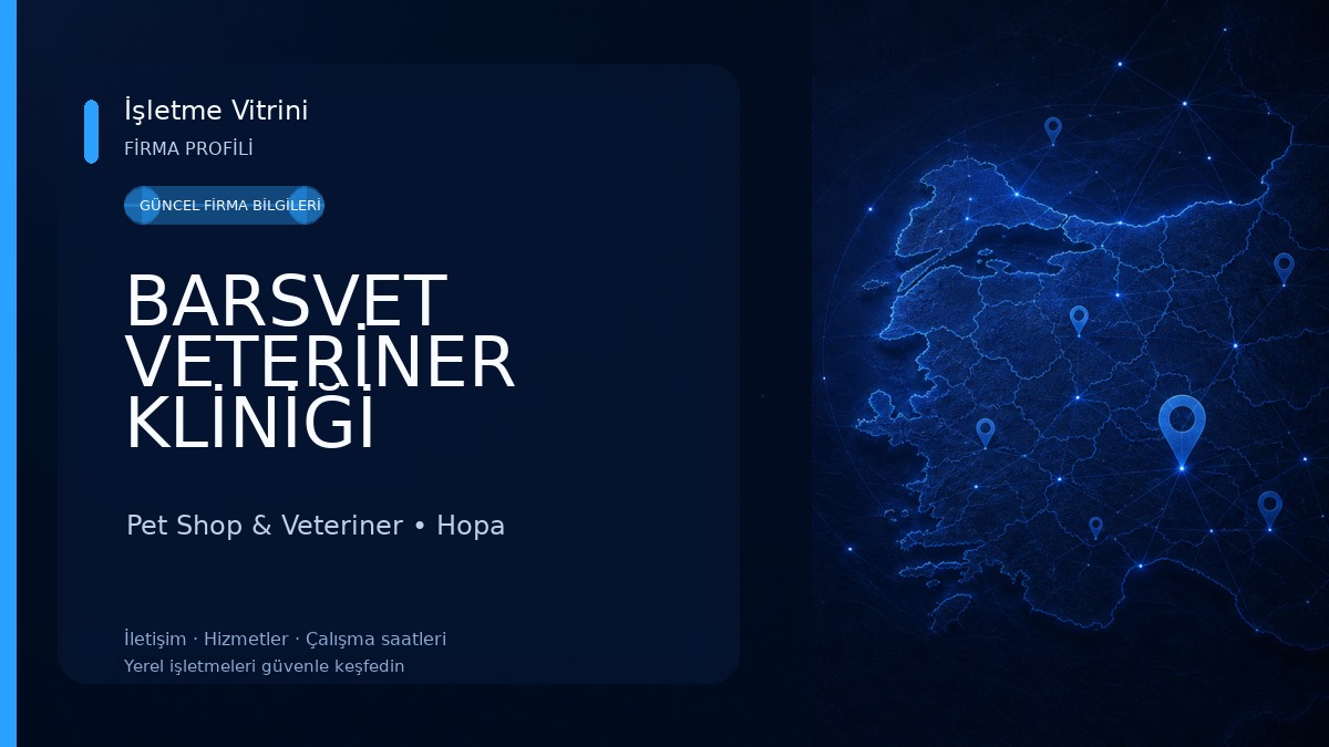 BARSVET VETERİNER KLİNİĞİ Pet Shop & Veteriner