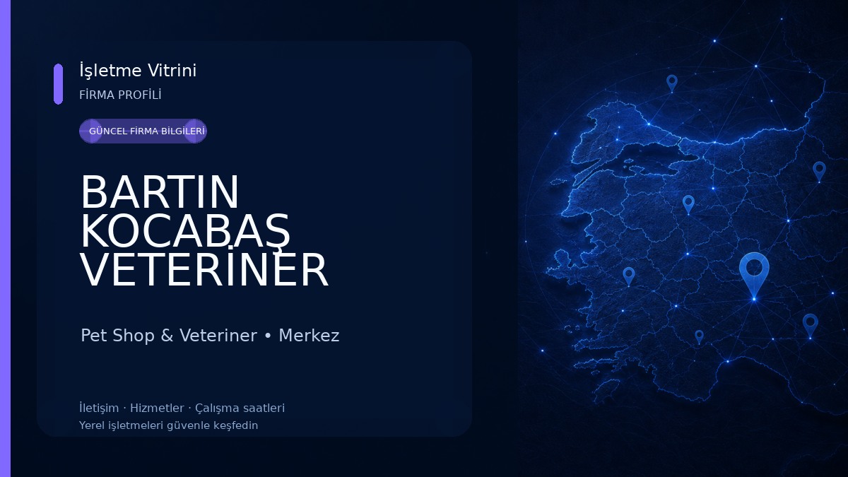 BARTIN KOCABAŞ VETERİNER KLİNİĞi