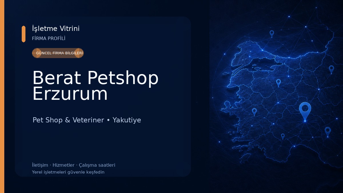 Berat Petshop Erzurum