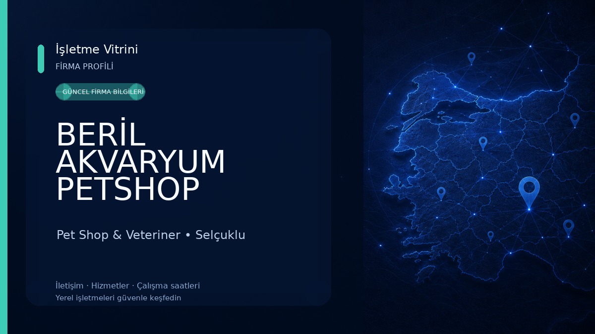 BERİL AKVARYUM PETSHOP Pet Shop & Veteriner