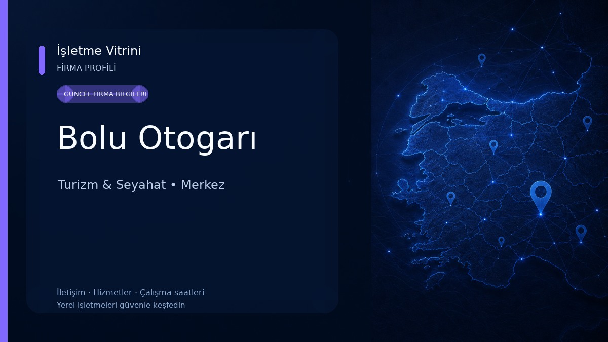 Bolu Otogarı Turizm & Seyahat