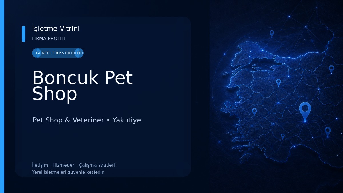 Boncuk Pet Shop
