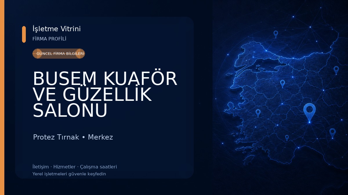 BUSEM KUAFÖR VE GÜZELLİK SALONU Protez Tırnak