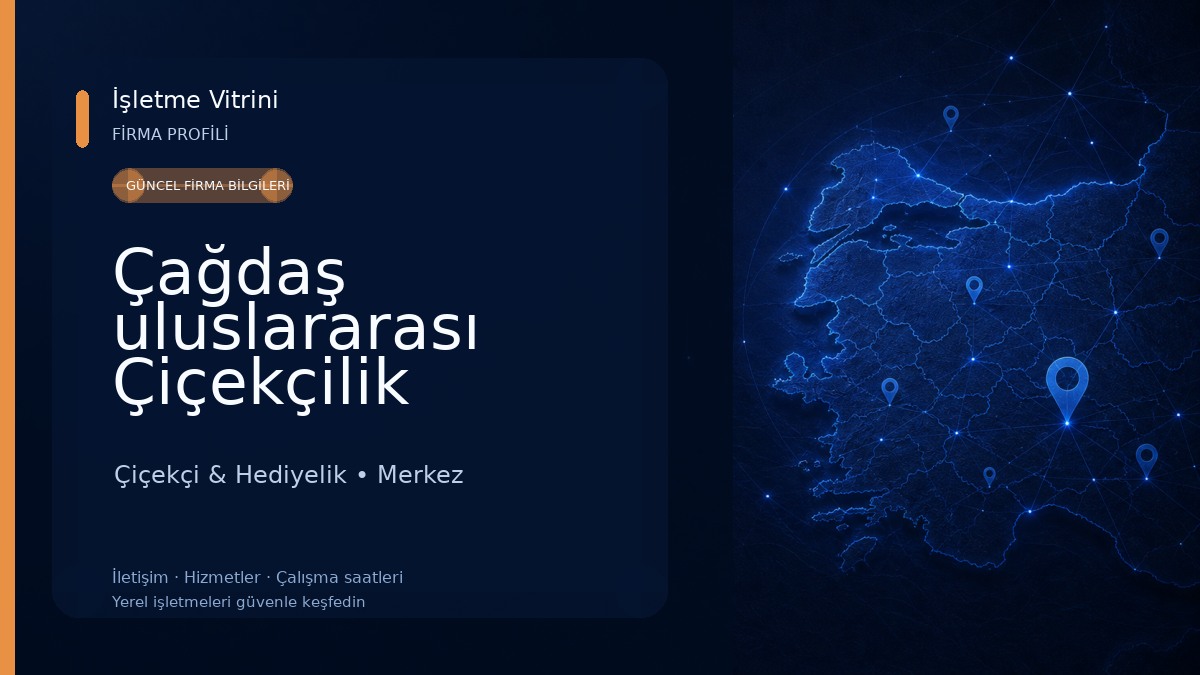 Çağdaş uluslararası Çiçekçilik