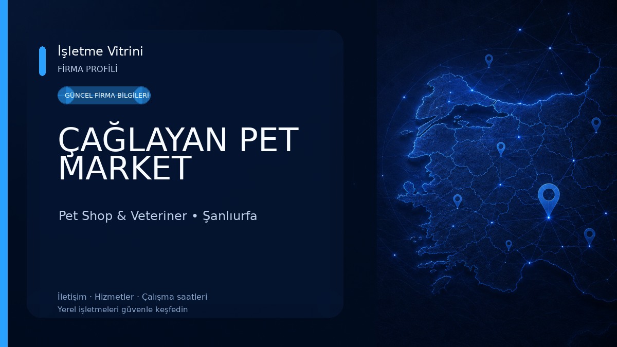 ÇAĞLAYAN PET MARKET