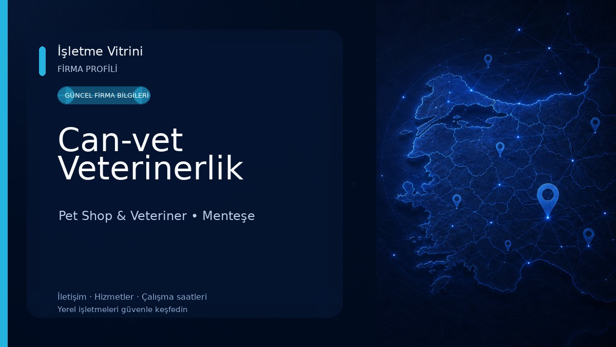 Can-vet Veterinerlik Pet Shop & Veteriner