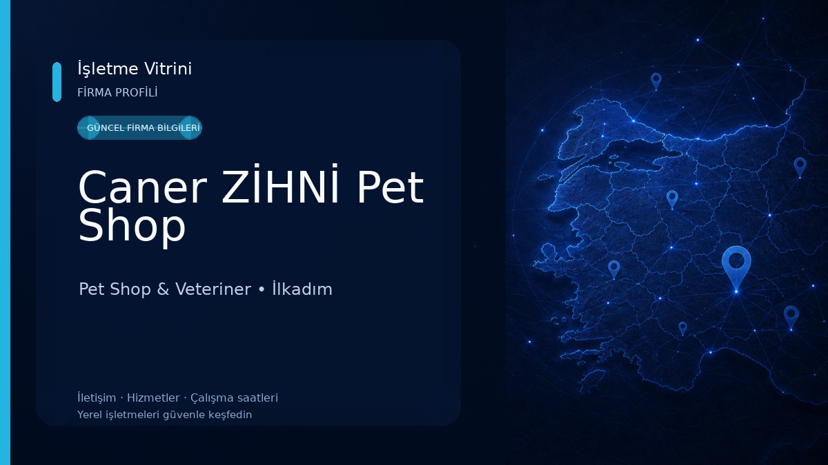 Caner ZİHNİ Pet Shop Pet Shop & Veteriner