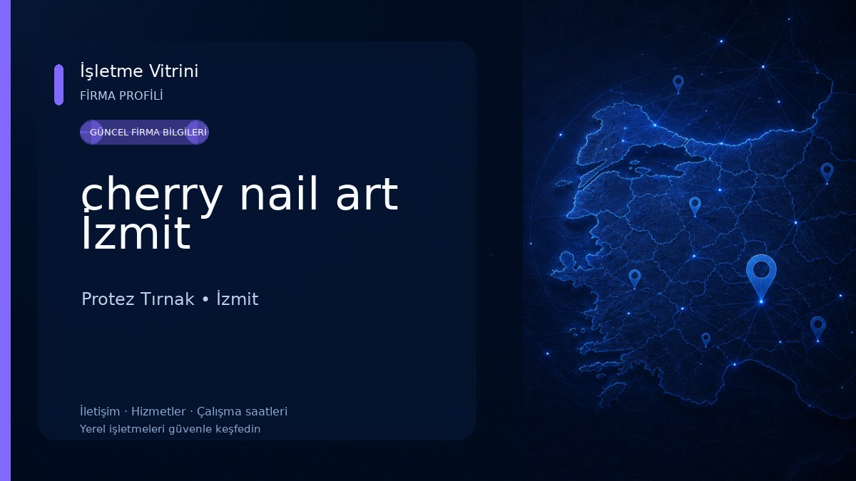 cherry nail art İzmit Protez Tırnak