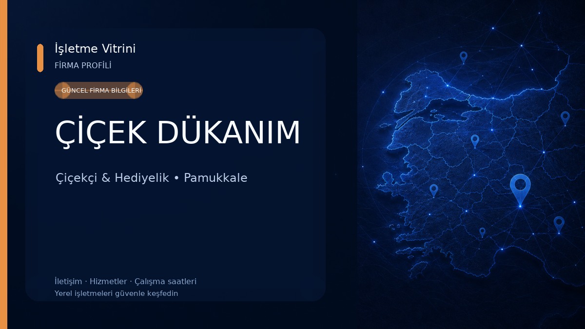 ÇİÇEK DÜKANIM Çiçekçi & Hediyelik