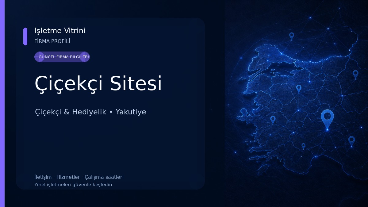 Çiçekçi Sitesi