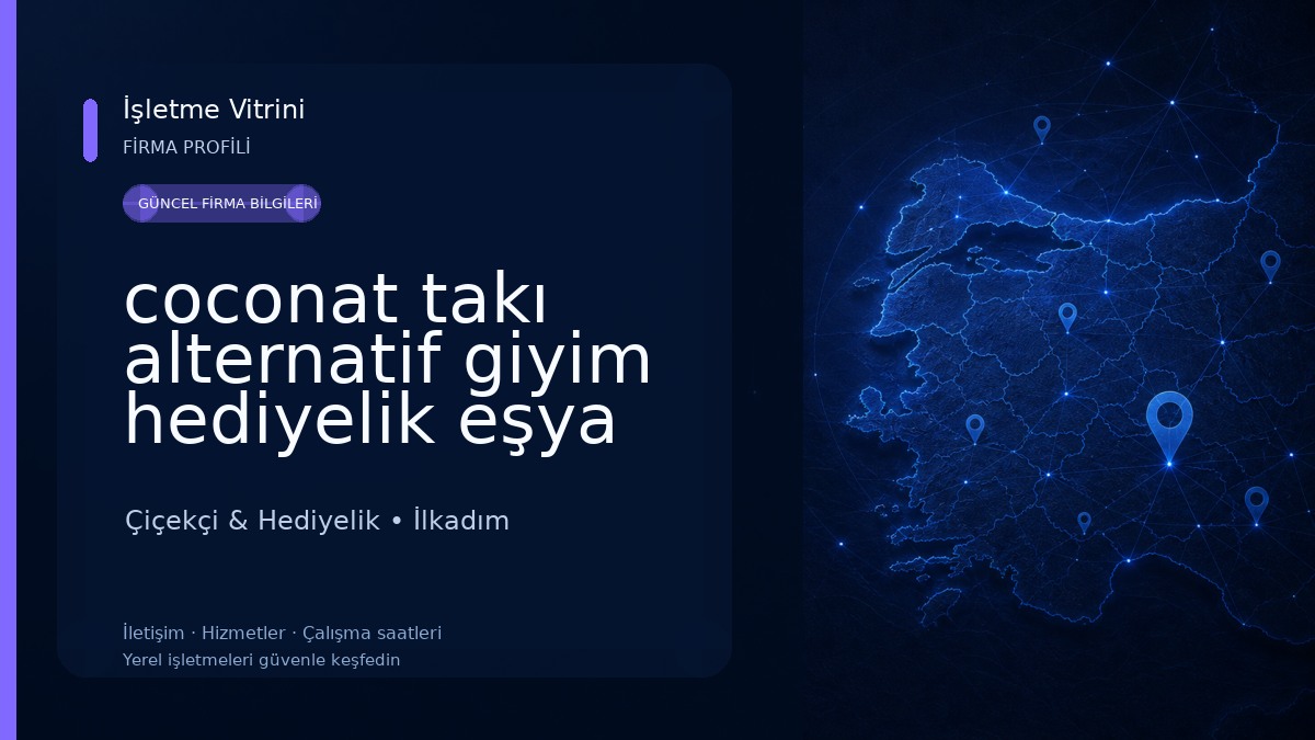 coconat takı alternatif giyim hediyelik eşya