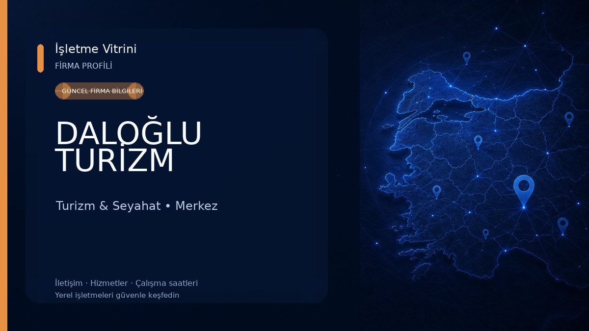 DALOĞLU TURİZM Turizm & Seyahat