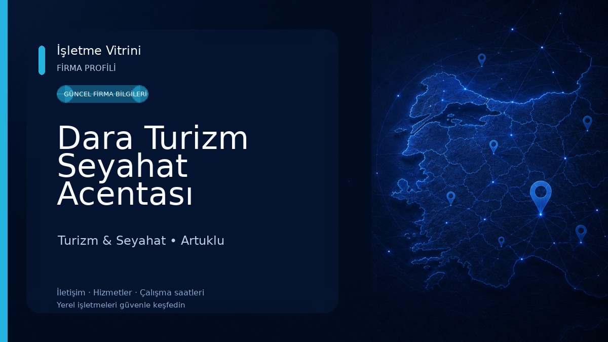 Dara Turizm Seyahat Acentası Turizm & Seyahat