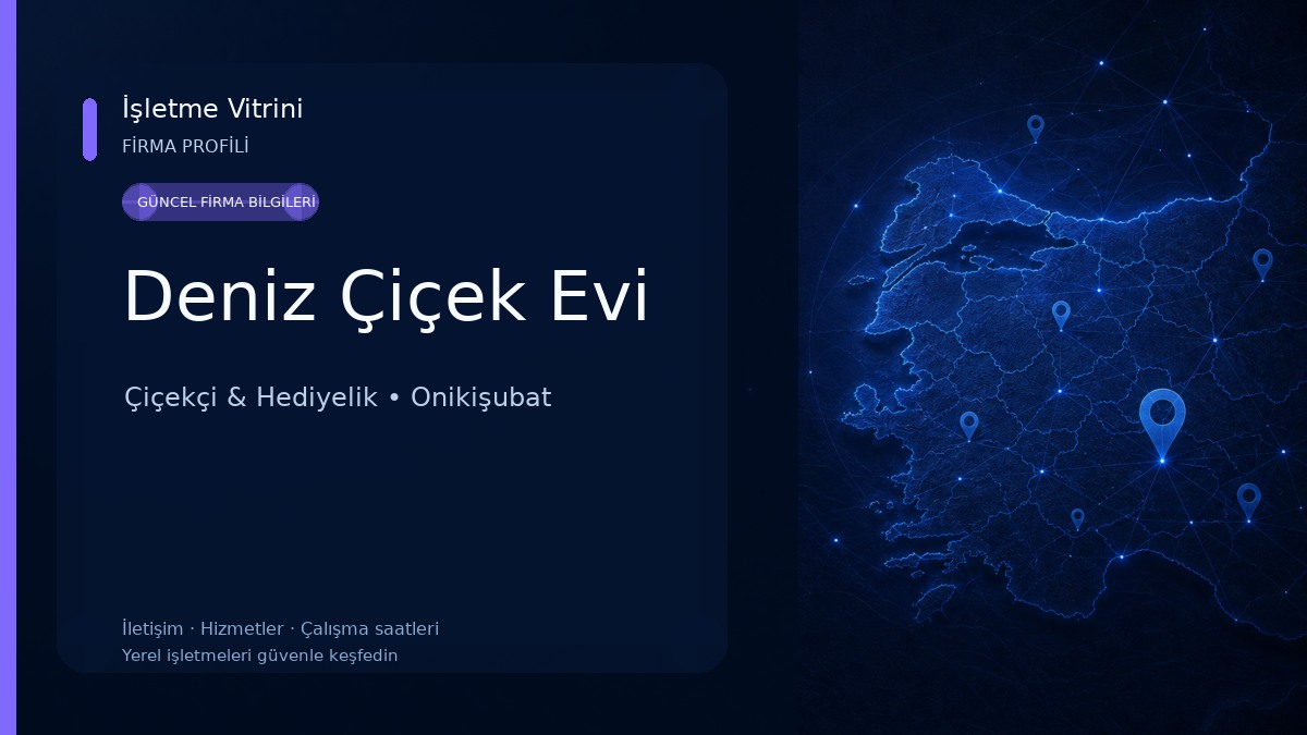 Deniz Çiçek Evi Çiçekçi & Hediyelik
