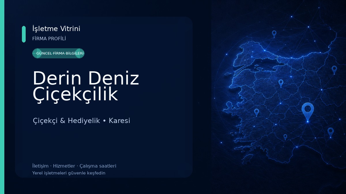 Derin Deniz Çiçekçilik