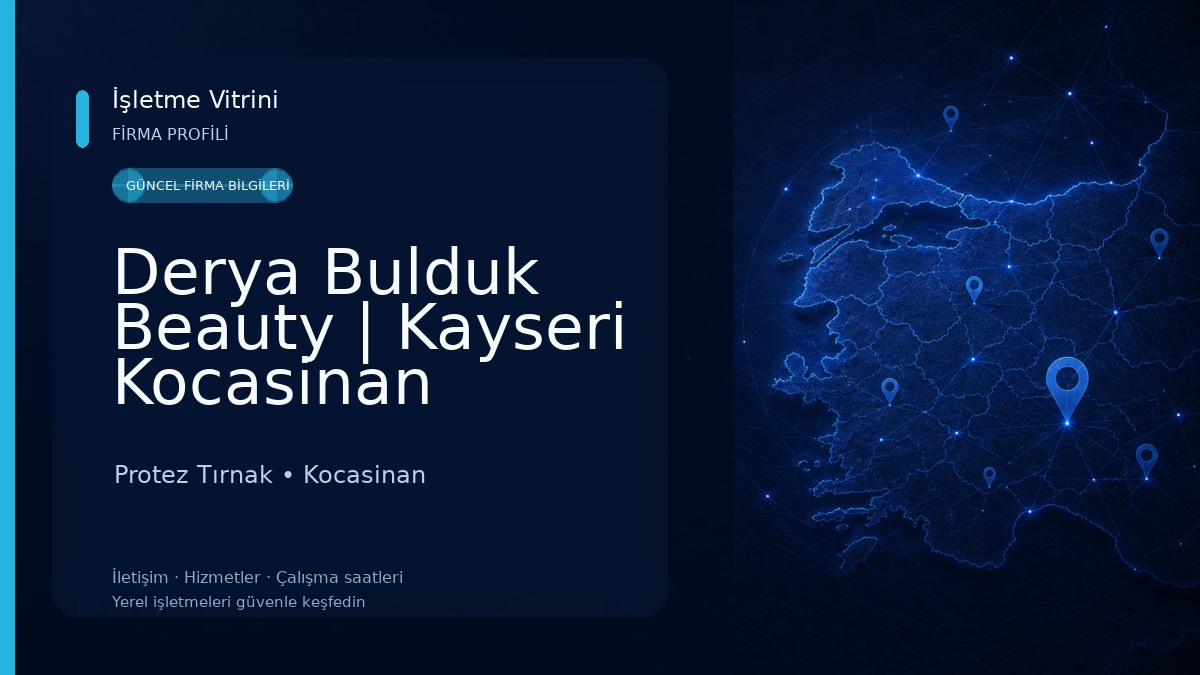 Derya Bulduk Beauty | Kayseri Kocasinan Güzellik Merkezi