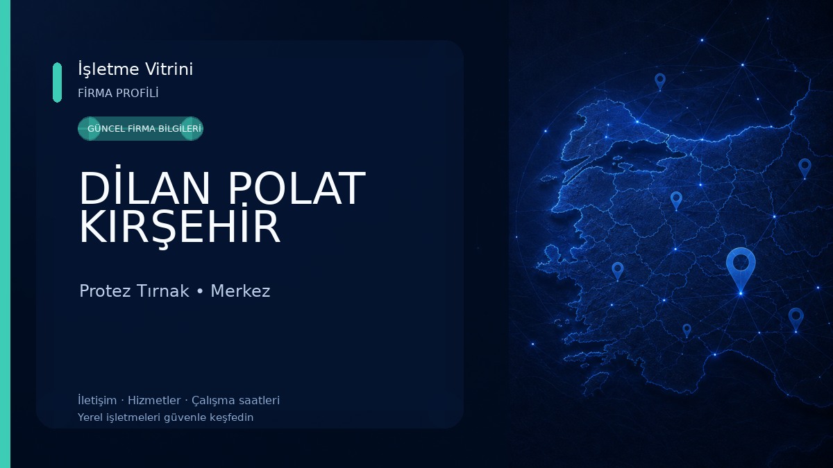 DİLAN POLAT KIRŞEHİR Protez Tırnak