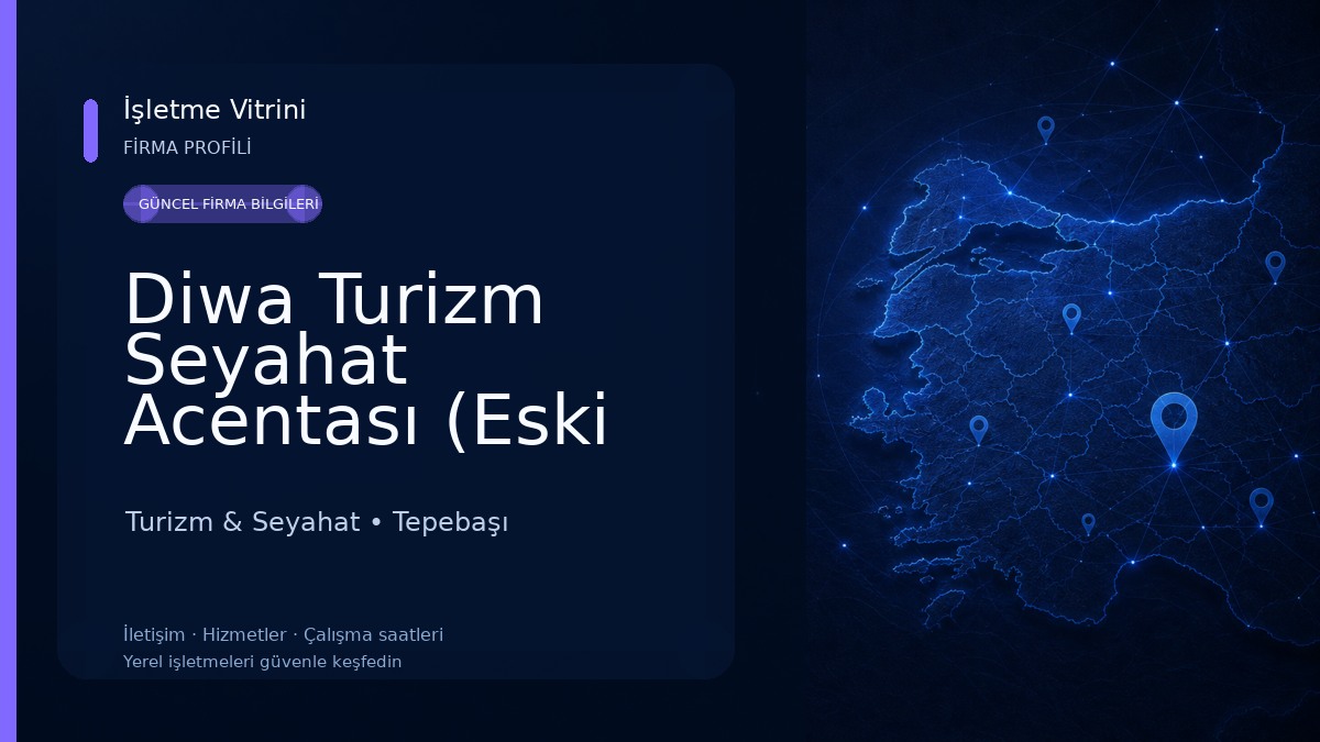 Diwa Turizm Seyahat Acentası (Eski Orc Turizm) Turizm & Seyahat