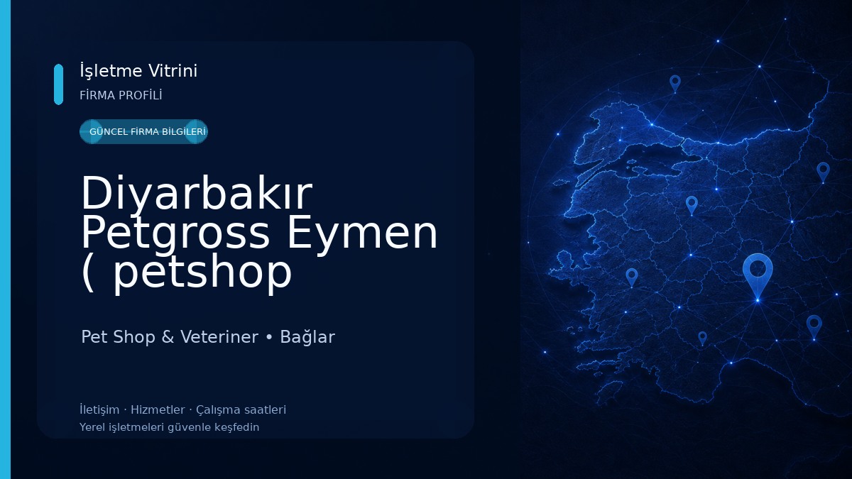 Diyarbakır Petgross Eymen ( petshop akvaryum )
