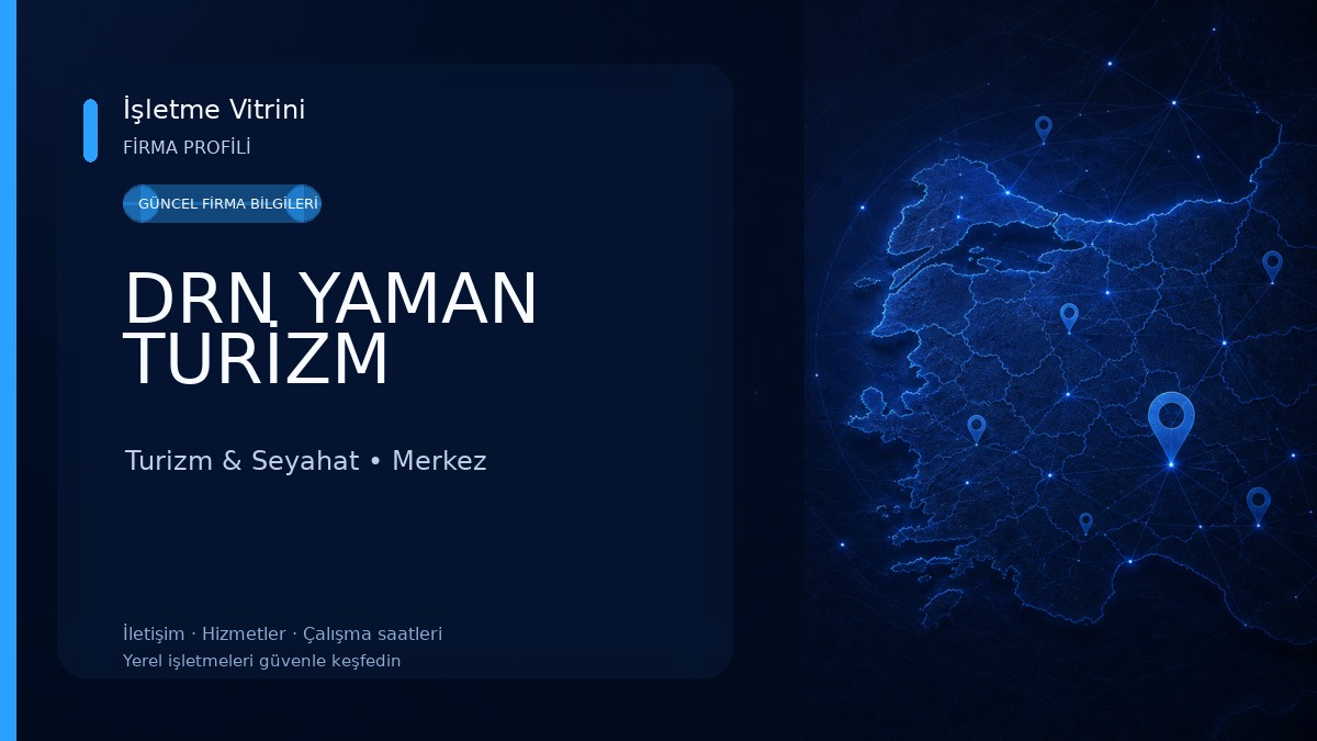 DRN YAMAN TURİZM Turizm & Seyahat