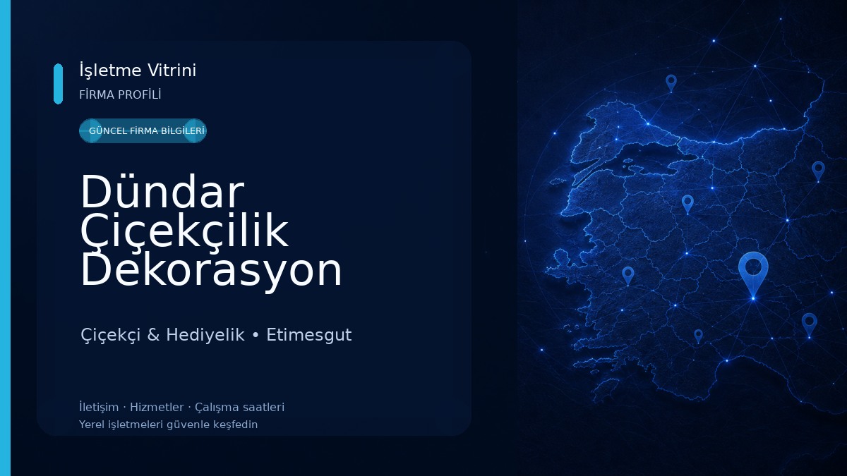 Dündar Çiçekçilik Dekorasyon