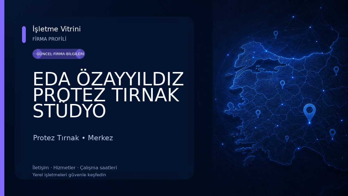 EDA ÖZAYYILDIZ PROTEZ TIRNAK STÜDYO Protez Tırnak
