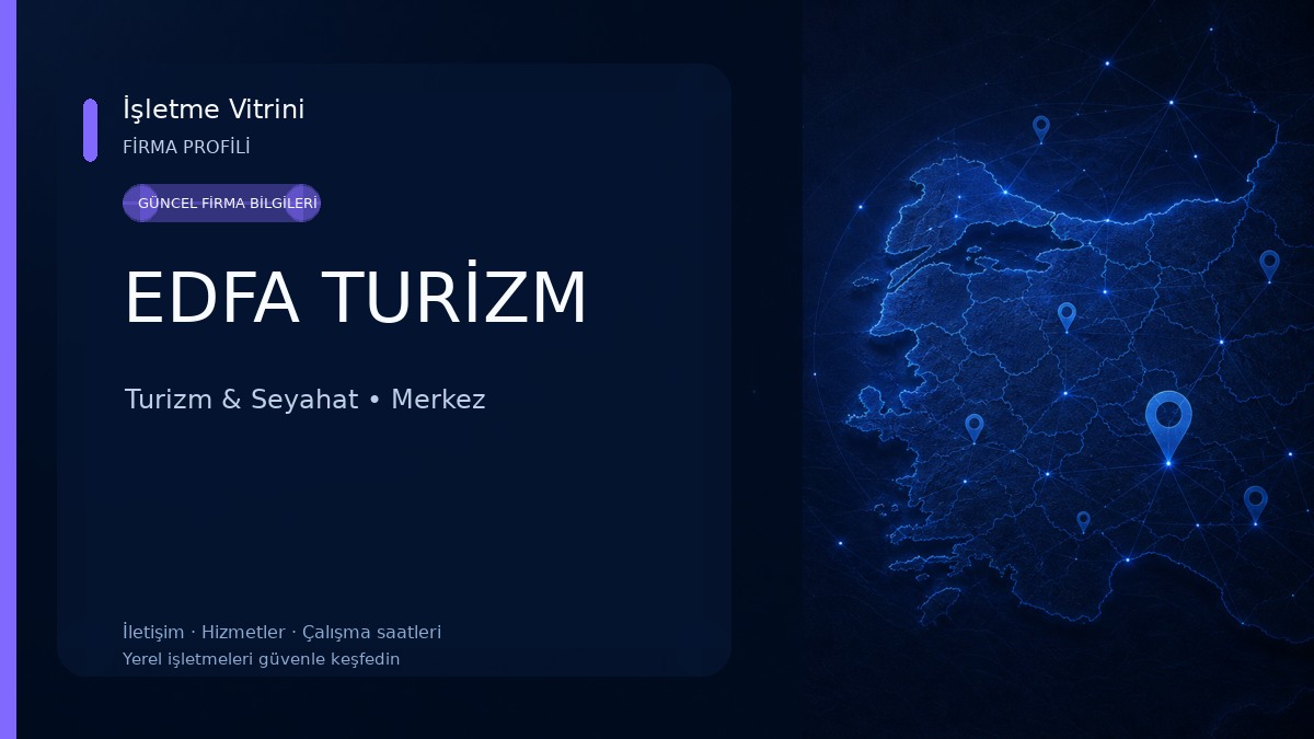 EDFA TURİZM Turizm & Seyahat