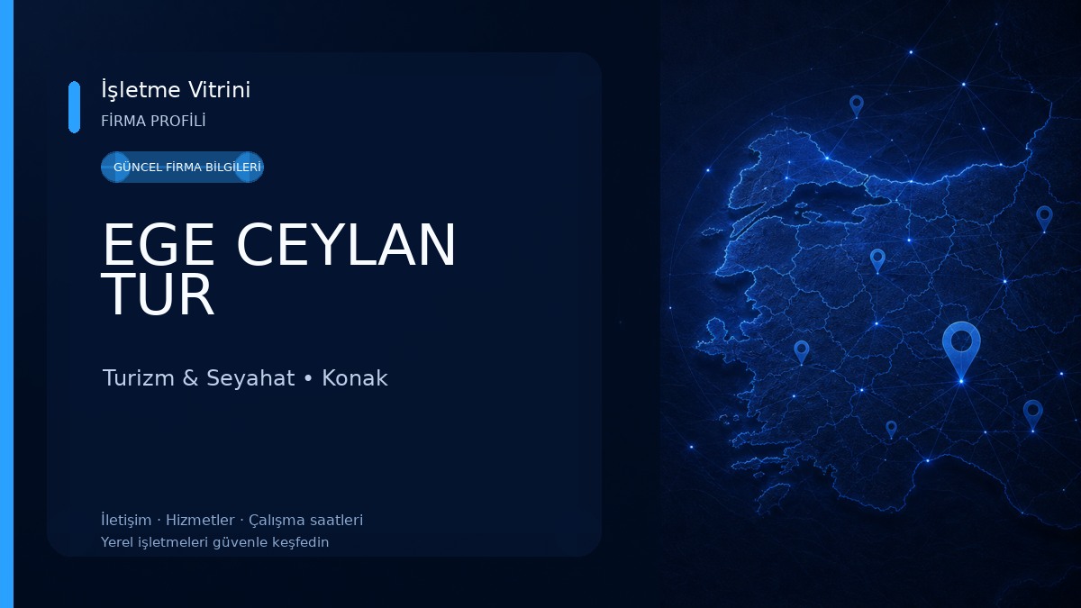 EGE CEYLAN TUR Turizm & Seyahat