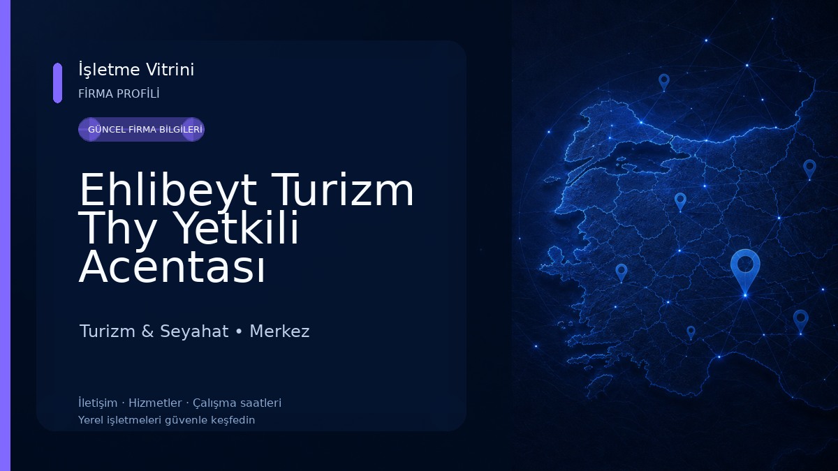 Ehlibeyt Turizm Thy Yetkili Acentası